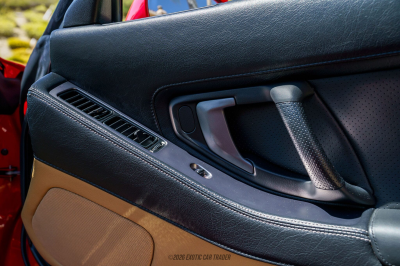 2004 Acura NSX in New Formula Red over Tan