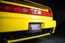 2003 Acura NSX in Spa Yellow over Black