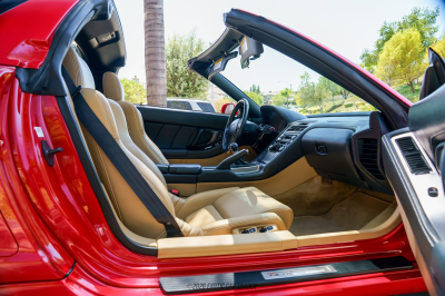 2004 Acura NSX in New Formula Red over Tan