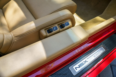 2004 Acura NSX in New Formula Red over Tan
