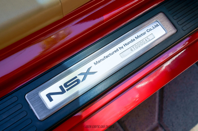 2004 Acura NSX in New Formula Red over Tan