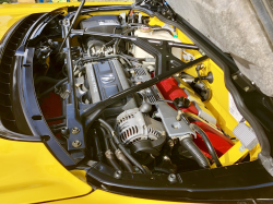 2003 Acura NSX in Spa Yellow over Black