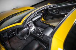 2003 Acura NSX in Spa Yellow over Black