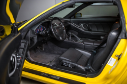 2003 Acura NSX in Spa Yellow over Black