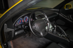 2003 Acura NSX in Spa Yellow over Black
