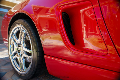 2004 Acura NSX in New Formula Red over Tan
