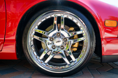 2004 Acura NSX in New Formula Red over Tan