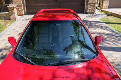 2004 Acura NSX in New Formula Red over Tan