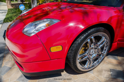 2004 Acura NSX in New Formula Red over Tan