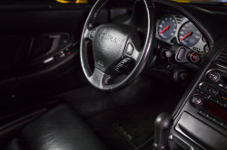2003 Acura NSX in Spa Yellow over Black