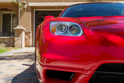 2004 Acura NSX in New Formula Red over Tan