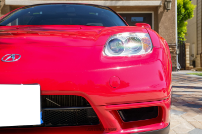 2004 Acura NSX in New Formula Red over Tan