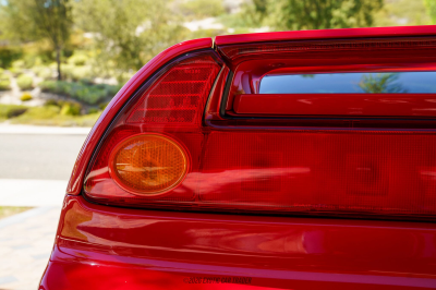 2004 Acura NSX in New Formula Red over Tan