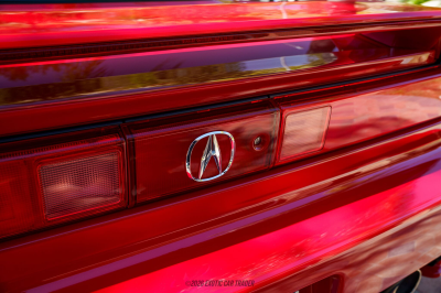 2004 Acura NSX in New Formula Red over Tan