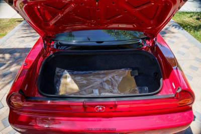 2004 Acura NSX in New Formula Red over Tan