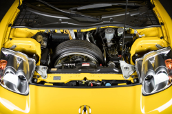 2003 Acura NSX in Spa Yellow over Black