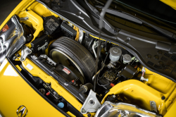 2003 Acura NSX in Spa Yellow over Black