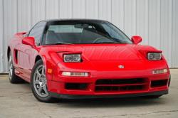 1993 Acura NSX in Formula Red over Black