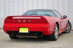 1993 Acura NSX in Formula Red over Black