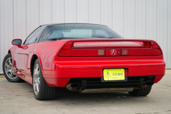 1993 Acura NSX in Formula Red over Black