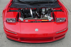 1993 Acura NSX in Formula Red over Black