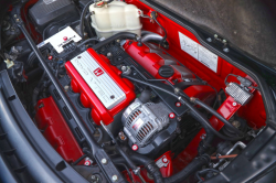 1993 Acura NSX in Formula Red over Black