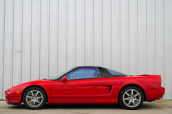 1993 Acura NSX in Formula Red over Black