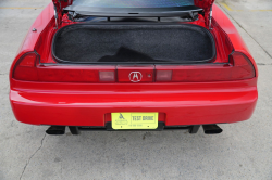 1993 Acura NSX in Formula Red over Black