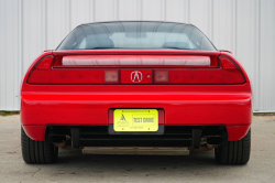 1993 Acura NSX in Formula Red over Black
