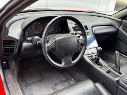 1993 Acura NSX in Formula Red over Black