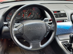 1993 Acura NSX in Formula Red over Black