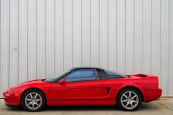 1993 Acura NSX in Formula Red over Black