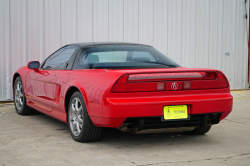 1993 Acura NSX in Formula Red over Black