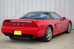 1993 Acura NSX in Formula Red over Black