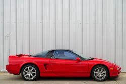 1993 Acura NSX in Formula Red over Black