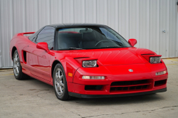 1993 Acura NSX in Formula Red over Black