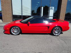 1994 Acura NSX in Formula Red over Black