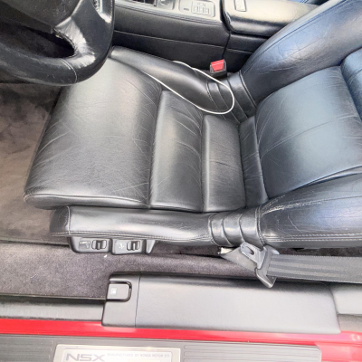 1992 Acura NSX in Formula Red over Black