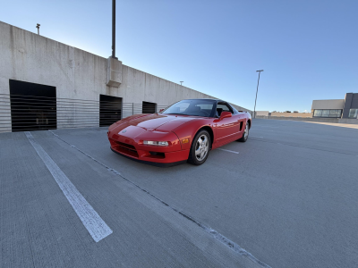 1992 Acura NSX in Formula Red over Black