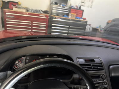 1992 Acura NSX in Formula Red over Black