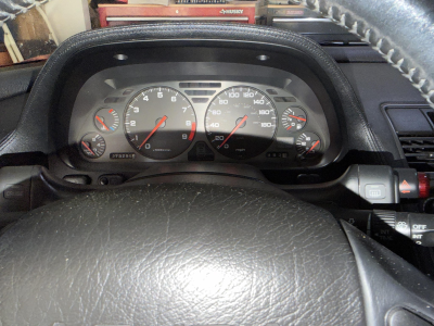 1992 Acura NSX in Formula Red over Black