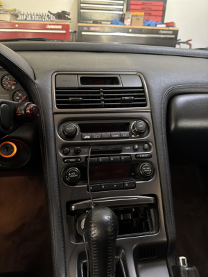 1992 Acura NSX in Formula Red over Black