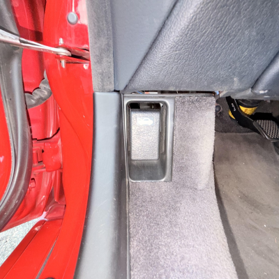 1992 Acura NSX in Formula Red over Black