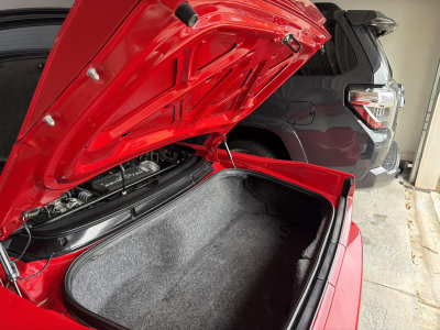 1992 Acura NSX in Formula Red over Black