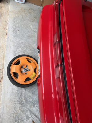 1992 Acura NSX in Formula Red over Black