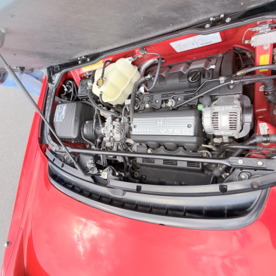 1992 Acura NSX in Formula Red over Black