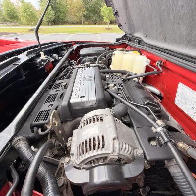 1992 Acura NSX in Formula Red over Black