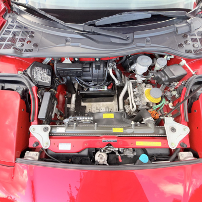 1992 Acura NSX in Formula Red over Black