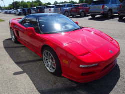 1994 Acura NSX in Formula Red over Black