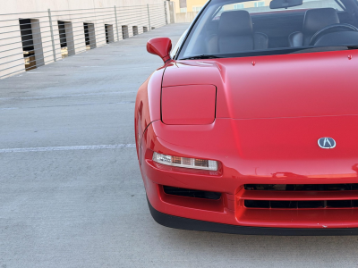 1992 Acura NSX in Formula Red over Black